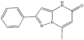 7-methyl-2-phenylpyrazolo[1,5-a]pyrimidin-5-ol Struktur