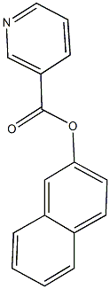 2-naphthyl nicotinate Struktur