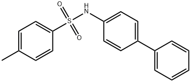 N-[1,1'-biphenyl]-4-yl-4-methylbenzenesulfonamide Struktur