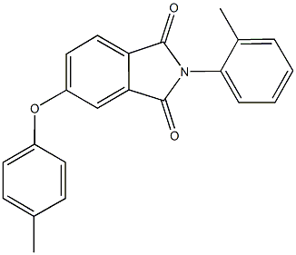 5-(4-methylphenoxy)-2-(2-methylphenyl)-1H-isoindole-1,3(2H)-dione Struktur