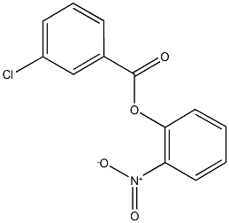 2-nitrophenyl 3-chlorobenzoate Struktur