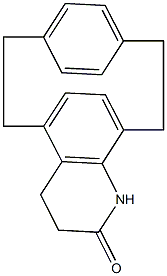 12-azatetracyclo[8.6.2.2~4,7~.0~11,16~]icosa-1(16),4,6,10,17,19-hexaen-13-one Struktur