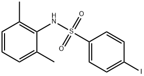 N-(2,6-dimethylphenyl)-4-iodobenzenesulfonamide Struktur