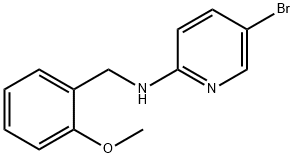 N-(5-bromo-2-pyridinyl)-N-(2-methoxybenzyl)amine Struktur