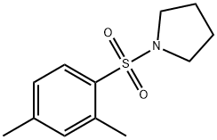 1-[(2,4-dimethylphenyl)sulfonyl]pyrrolidine Struktur