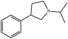 1-isopropyl-3-phenylpyrrolidine Struktur