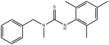 N-benzyl-N'-mesityl-N-methylthiourea Struktur