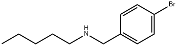 N-(4-bromobenzyl)-N-pentylamine Struktur