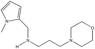 N-[(1-methyl-1H-pyrrol-2-yl)methyl]-N-[3-(4-morpholinyl)propyl]amine Struktur