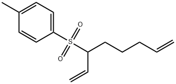 1-methyl-4-[(1-vinyl-5-hexenyl)sulfonyl]benzene Struktur