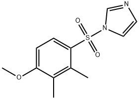 4-(1H-imidazol-1-ylsulfonyl)-2,3-dimethylphenyl methyl ether Struktur