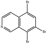 5,7,8-tribromoisoquinoline Struktur