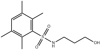 N-(3-hydroxypropyl)-2,3,5,6-tetramethylbenzenesulfonamide Struktur