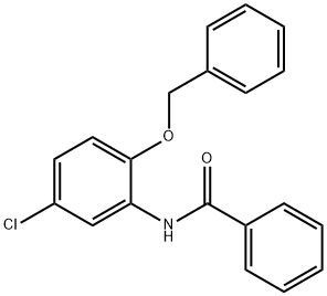 N-[2-(benzyloxy)-5-chlorophenyl]benzamide Struktur