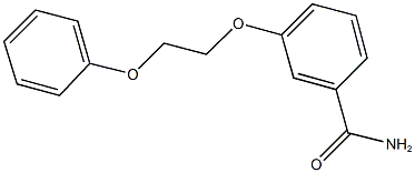 3-(2-phenoxyethoxy)benzamide Struktur