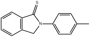 2-(4-methylphenyl)-1-isoindolinethione Struktur