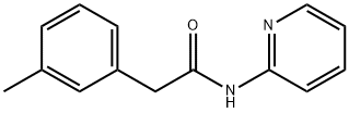 2-(3-methylphenyl)-N-(2-pyridinyl)acetamide Struktur