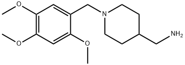 N-(4-piperidinylmethyl)-N-(2,4,5-trimethoxybenzyl)amine Struktur