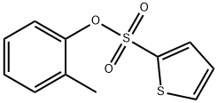 2-methylphenyl 2-thiophenesulfonate Struktur