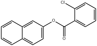 2-naphthyl 2-chlorobenzoate Struktur