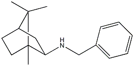 N-benzyl-N-(1,7,7-trimethylbicyclo[2.2.1]hept-2-yl)amine Struktur