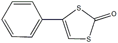 4-phenyl-1,3-dithiol-2-one Struktur