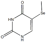 5-(methylselanyl)pyrimidine-2,4(1H,3H)-dione Struktur