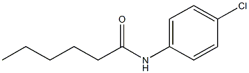 N-(4-chlorophenyl)hexanamide Struktur