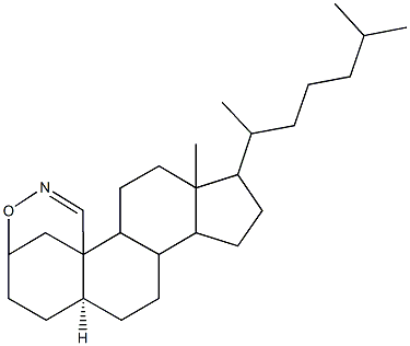 6-(1,5-dimethylhexyl)-5-methyl-17-oxa-18-azapentacyclo[14.3.1.0~1,13~.0~2,10~.0~5,9~]icos-18-ene Struktur