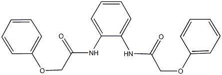 2-phenoxy-N-{2-[(phenoxyacetyl)amino]phenyl}acetamide Struktur