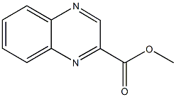 methyl 2-quinoxalinecarboxylate Struktur