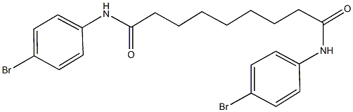 N~1~,N~9~-bis(4-bromophenyl)nonanediamide Struktur