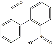 2'-nitro[1,1'-biphenyl]-2-carbaldehyde Struktur