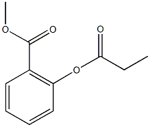 methyl 2-(propionyloxy)benzoate Struktur