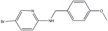 N-(5-bromo-2-pyridinyl)-N-(4-methoxybenzyl)amine Struktur