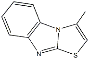 3-methyl[1,3]thiazolo[3,2-a]benzimidazole Struktur