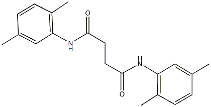 N~1~,N~4~-bis(2,5-dimethylphenyl)succinamide Struktur