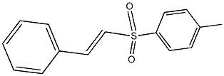 4-methylphenyl 2-phenylvinyl sulfone Struktur