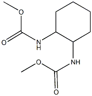 methyl 2-[(methoxycarbonyl)amino]cyclohexylcarbamate Struktur