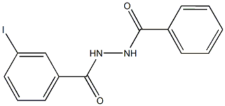 N'-benzoyl-3-iodobenzohydrazide Struktur