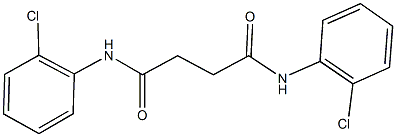 N~1~,N~4~-bis(2-chlorophenyl)succinamide Struktur