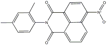 2-(2,4-dimethylphenyl)-6-nitro-1H-benzo[de]isoquinoline-1,3(2H)-dione Struktur