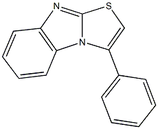 3-phenyl[1,3]thiazolo[3,2-a]benzimidazole Struktur