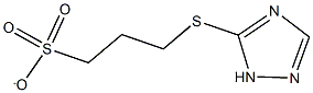 3-(1H-1,2,4-triazol-5-ylsulfanyl)-1-propanesulfonate Struktur