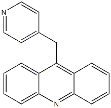 9-(4-pyridinylmethyl)acridine Struktur