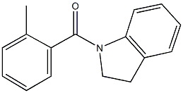 1-(2-methylbenzoyl)indoline Struktur