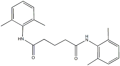 N~1~,N~5~-bis(2,6-dimethylphenyl)pentanediamide Struktur