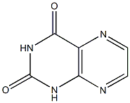 pteridine-2,4(1H,3H)-dione Struktur