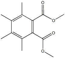 dimethyl 3,4,5,6-tetramethylphthalate Struktur