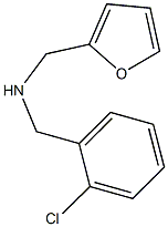 N-(2-chlorobenzyl)-N-(2-furylmethyl)amine Struktur